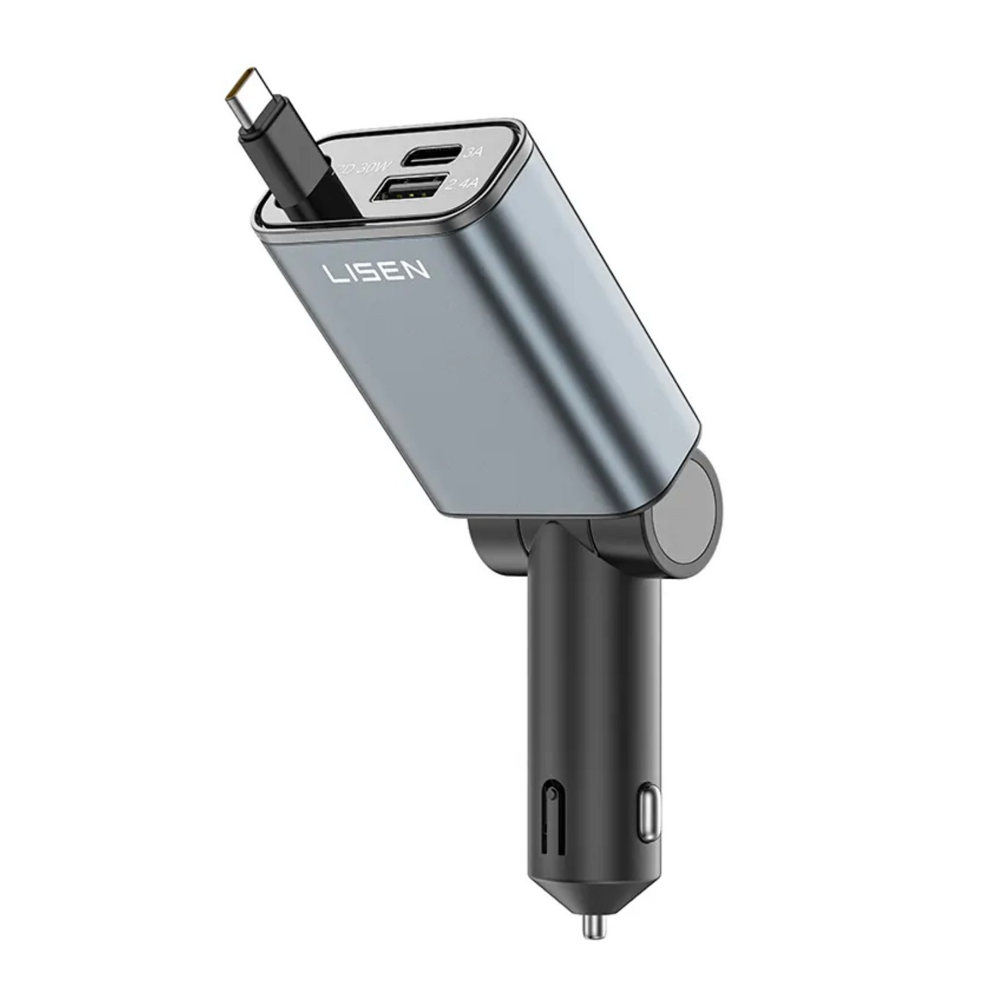 🚗 Chargeur Voiture 5-en-1 Super Fast Q9 – 120W