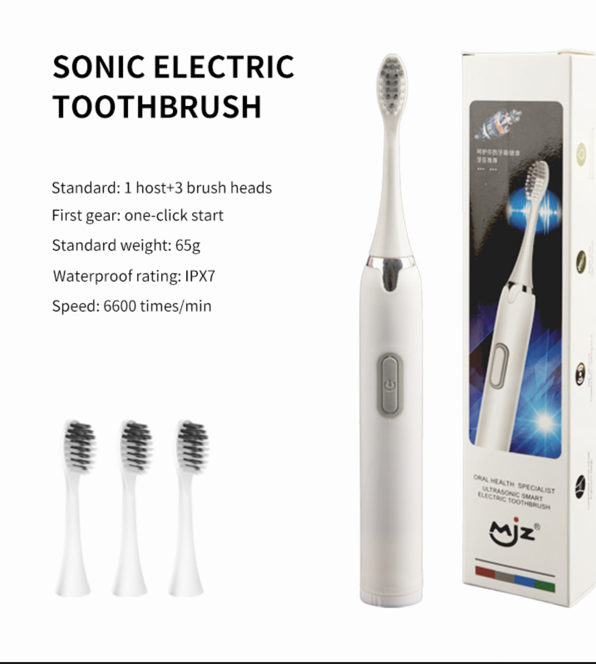 Brosse à Dents Électrique Sonique ULTRADENT