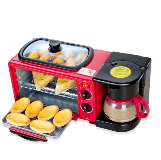 Machine à Petit Déjeuner 3 en 1 – Le Compagnon Idéal pour des Matins Réussis !