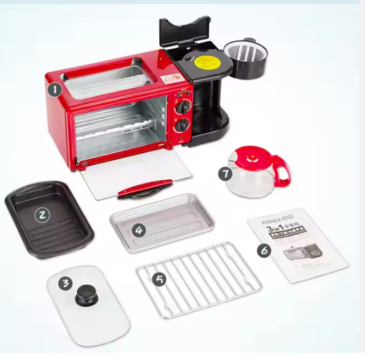 Machine à Petit Déjeuner 3 en 1 – Le Compagnon Idéal pour des Matins Réussis !