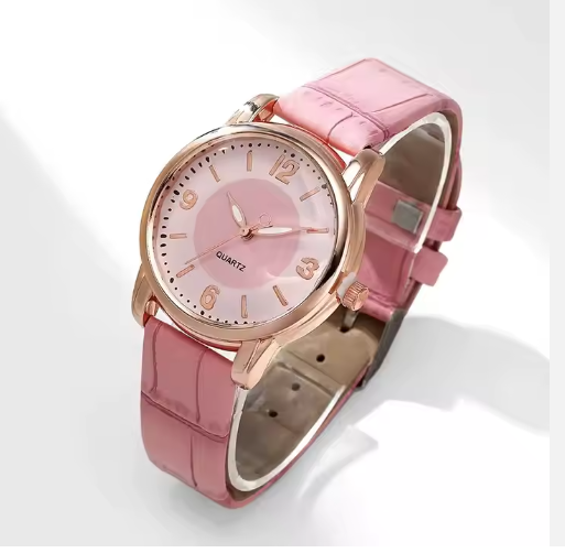 Coffret Cadeau Femme Luxe (Modèle E08) – Montres + Bijoux + Miroir