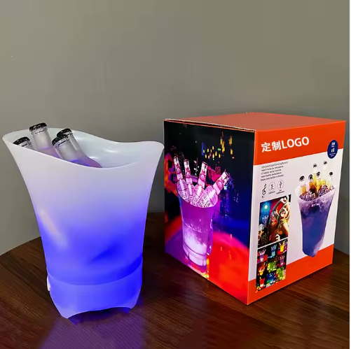 Seau lumineux à LED 11L avec haut-parleur Bluetooth