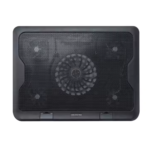Support Réglable 2-en-1 avec Ventilateur – Pour Ordinateur Portable & Téléphone