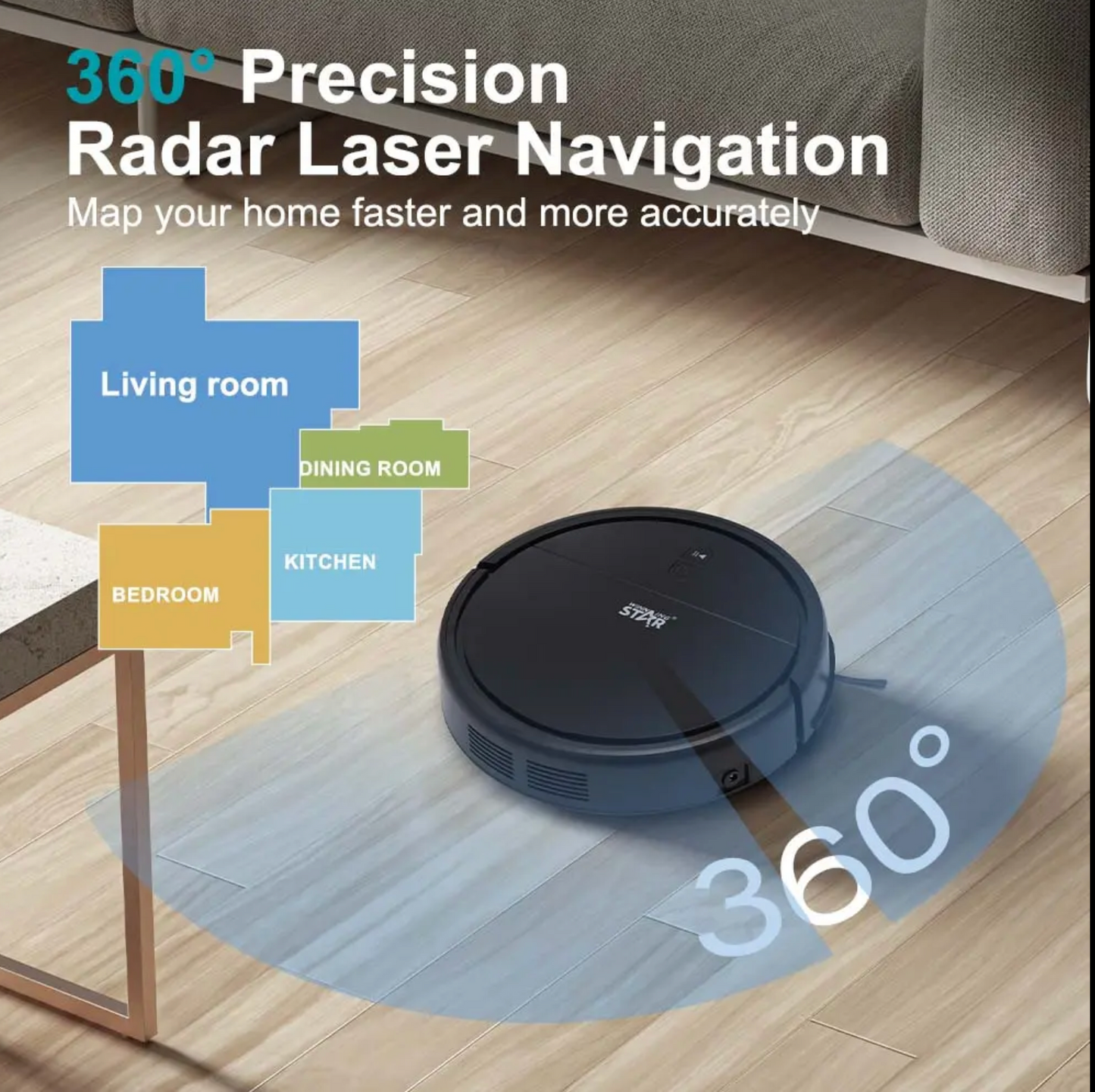 Aspirateur Robot Intelligent Winning Star – Le Nettoyage Automatisé à Petit Prix