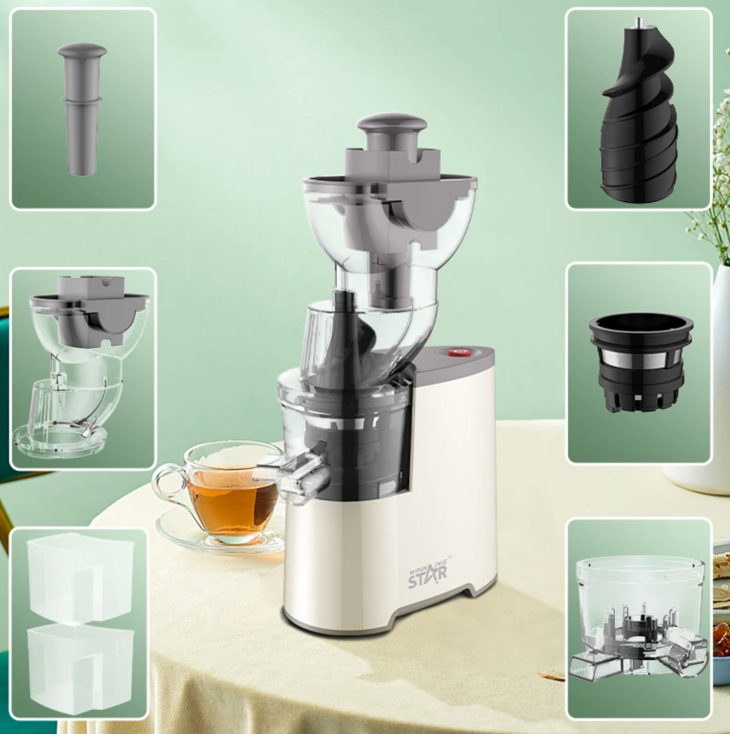 🥤 Extracteur de Jus Winning Star ST-5598 – 300 mL