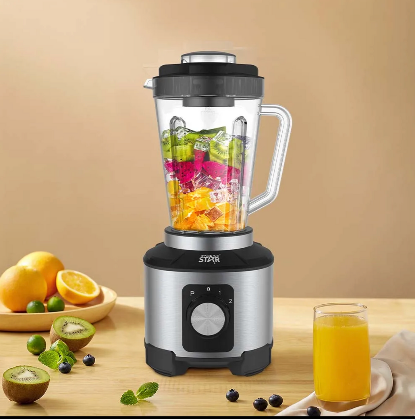 🥤 Blender Multifonction 6 en 1 – Winning Star ST-5960