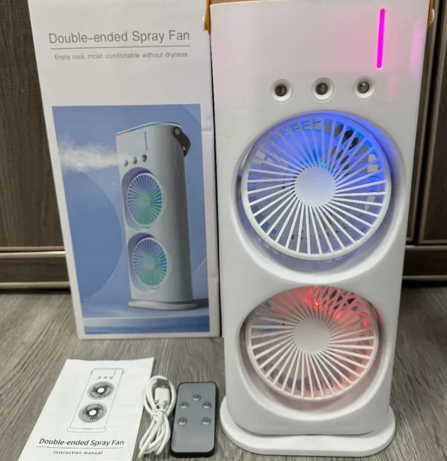 Double-ended Spray Fan (Ventilateur Brumisateur Double)