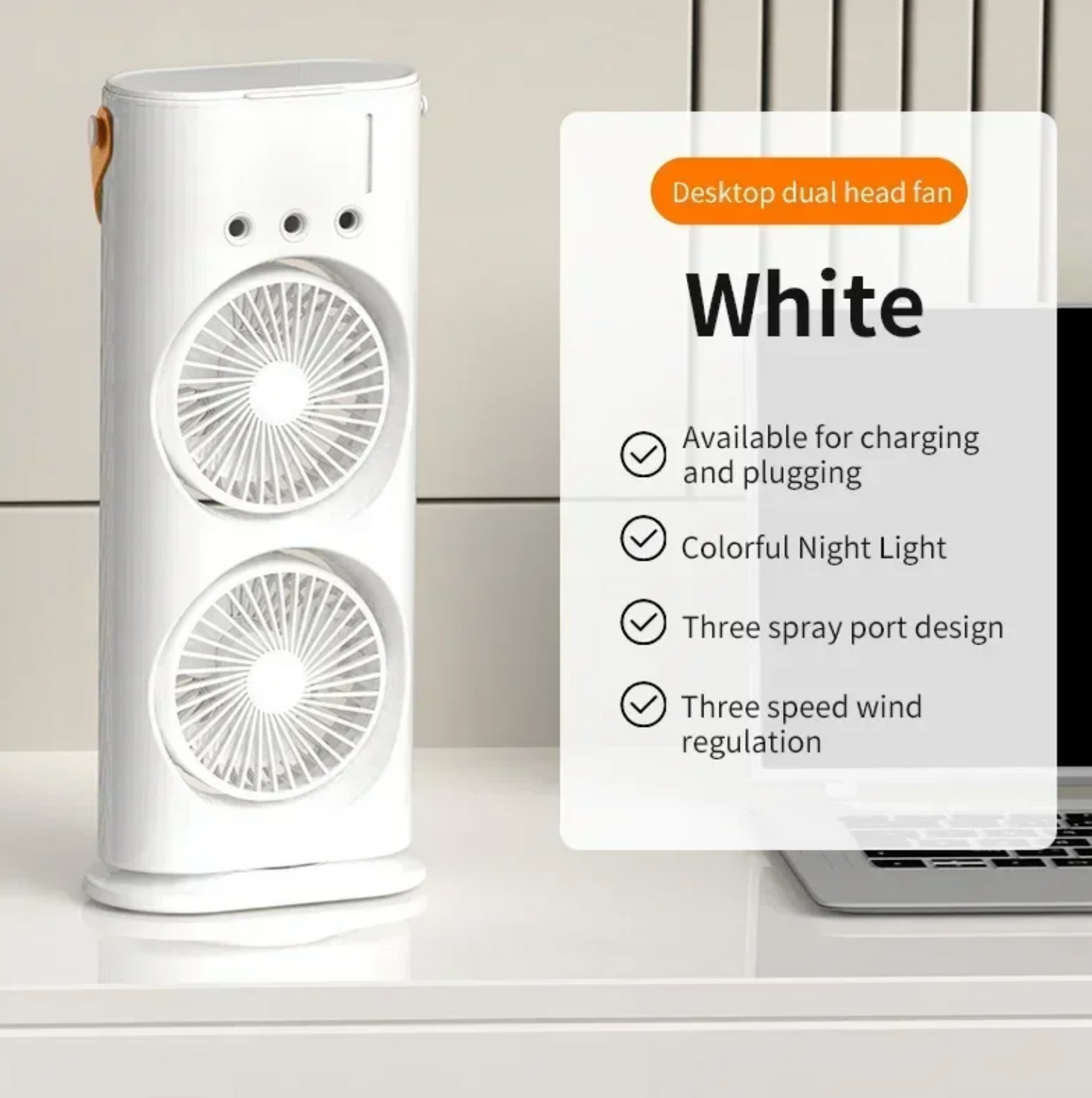 Double-ended Spray Fan (Ventilateur Brumisateur Double)