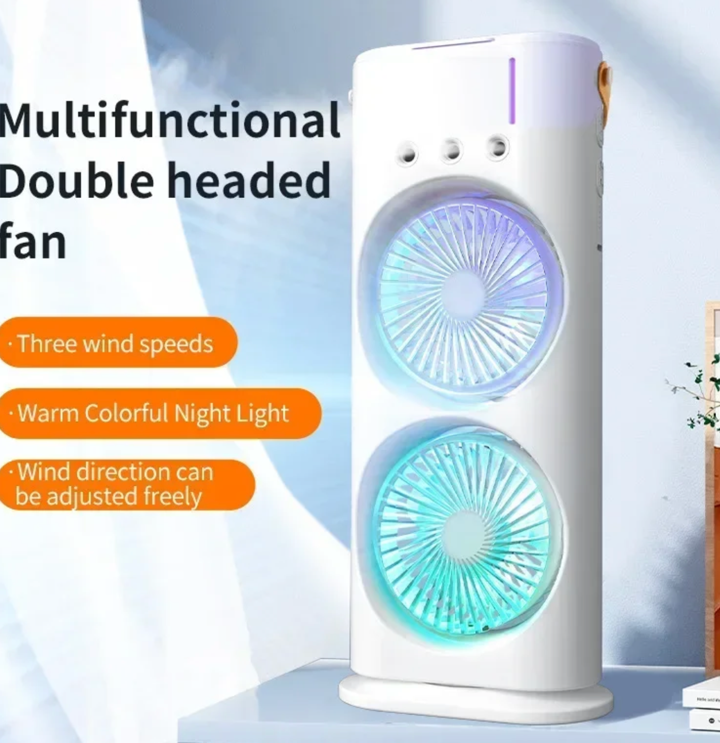 Double-ended Spray Fan (Ventilateur Brumisateur Double)