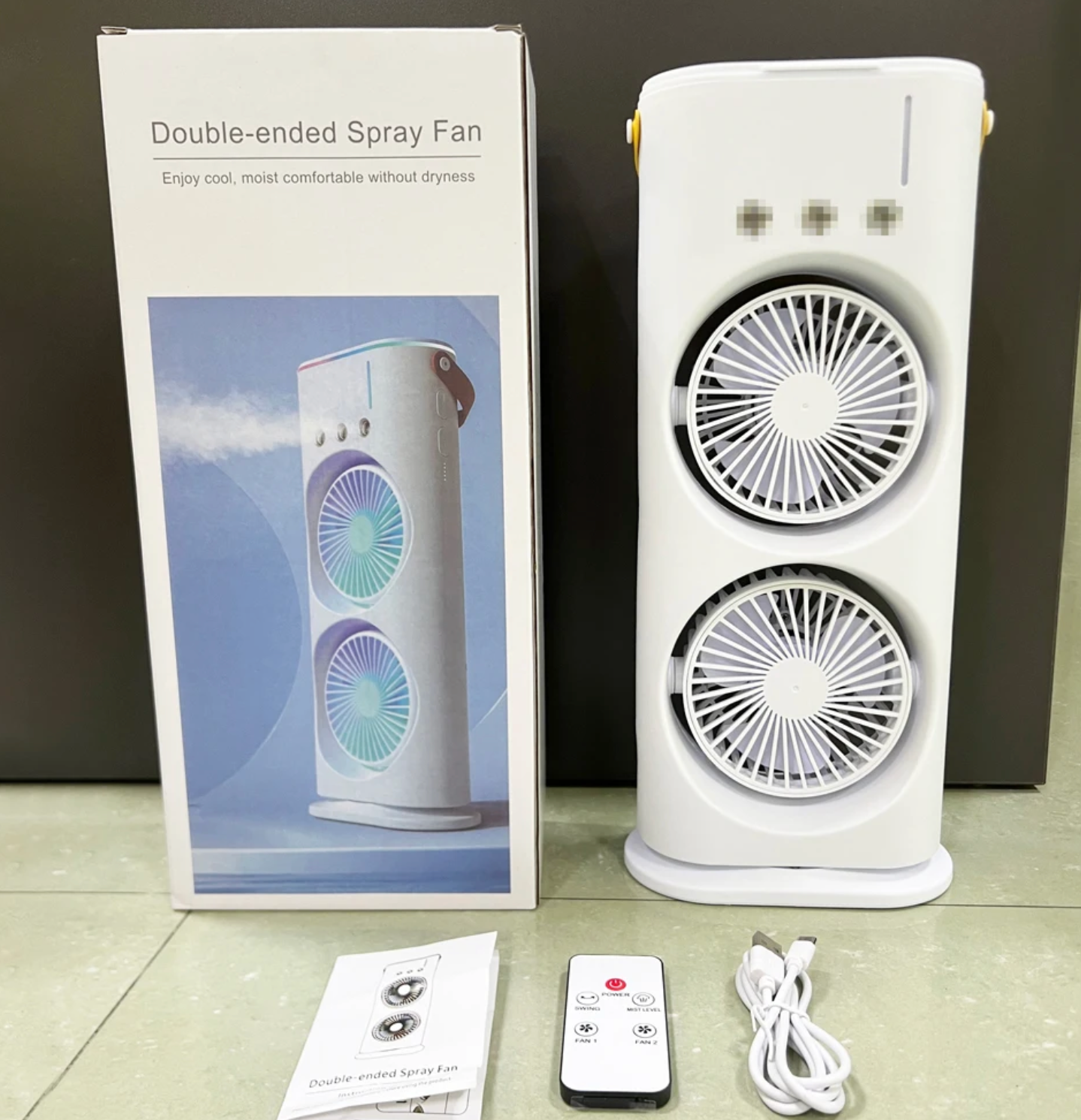 Double-ended Spray Fan (Ventilateur Brumisateur Double)