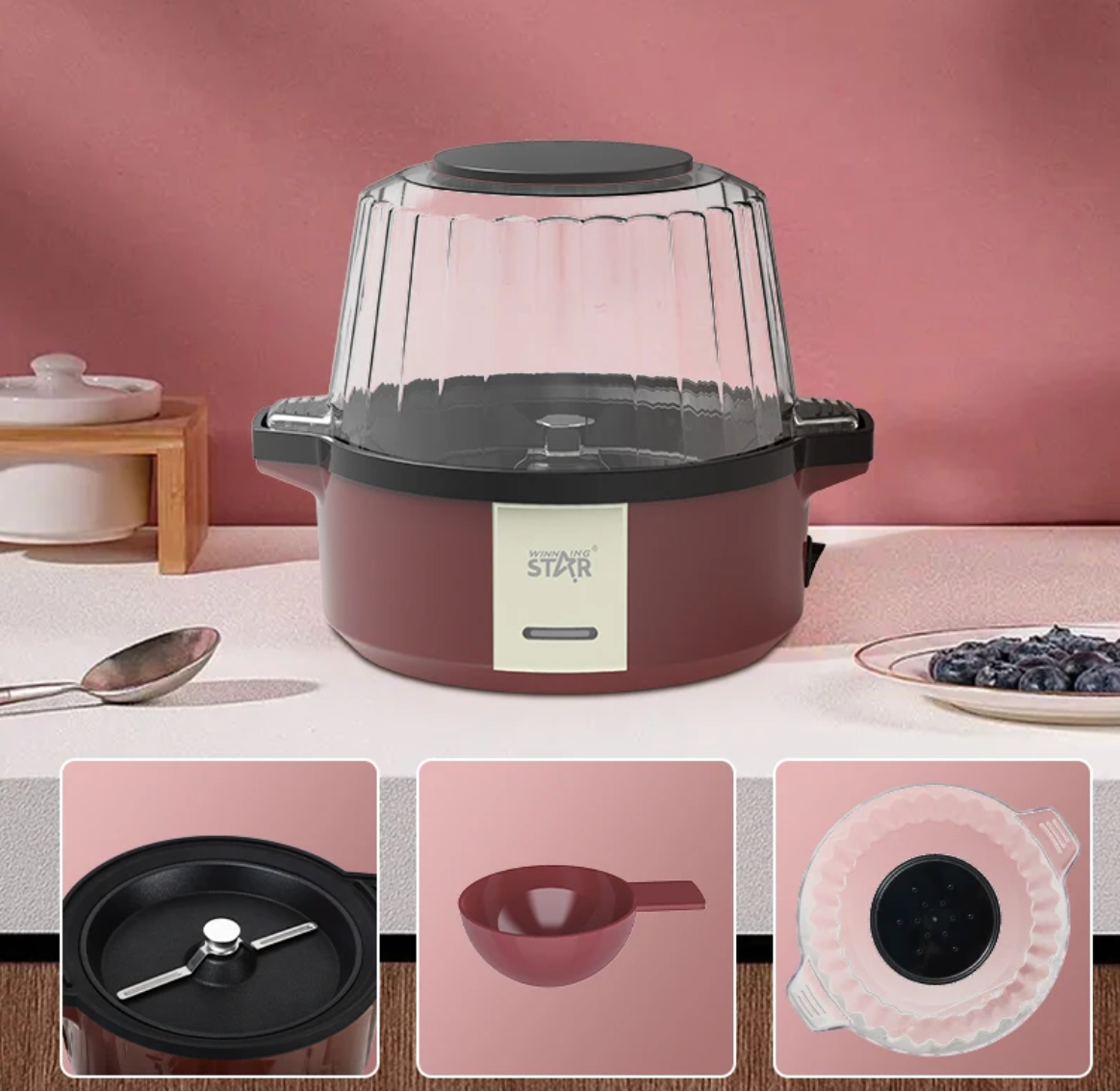 Machine à Popcorn Winning Star ST-9716 (700W)