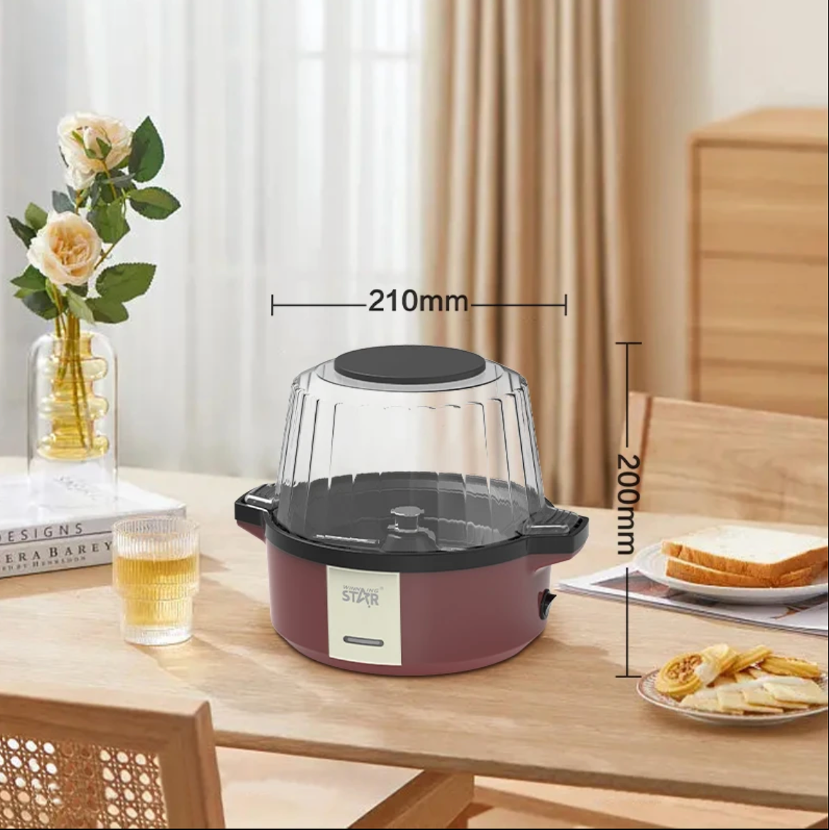 Machine à Popcorn Winning Star ST-9716 (700W)