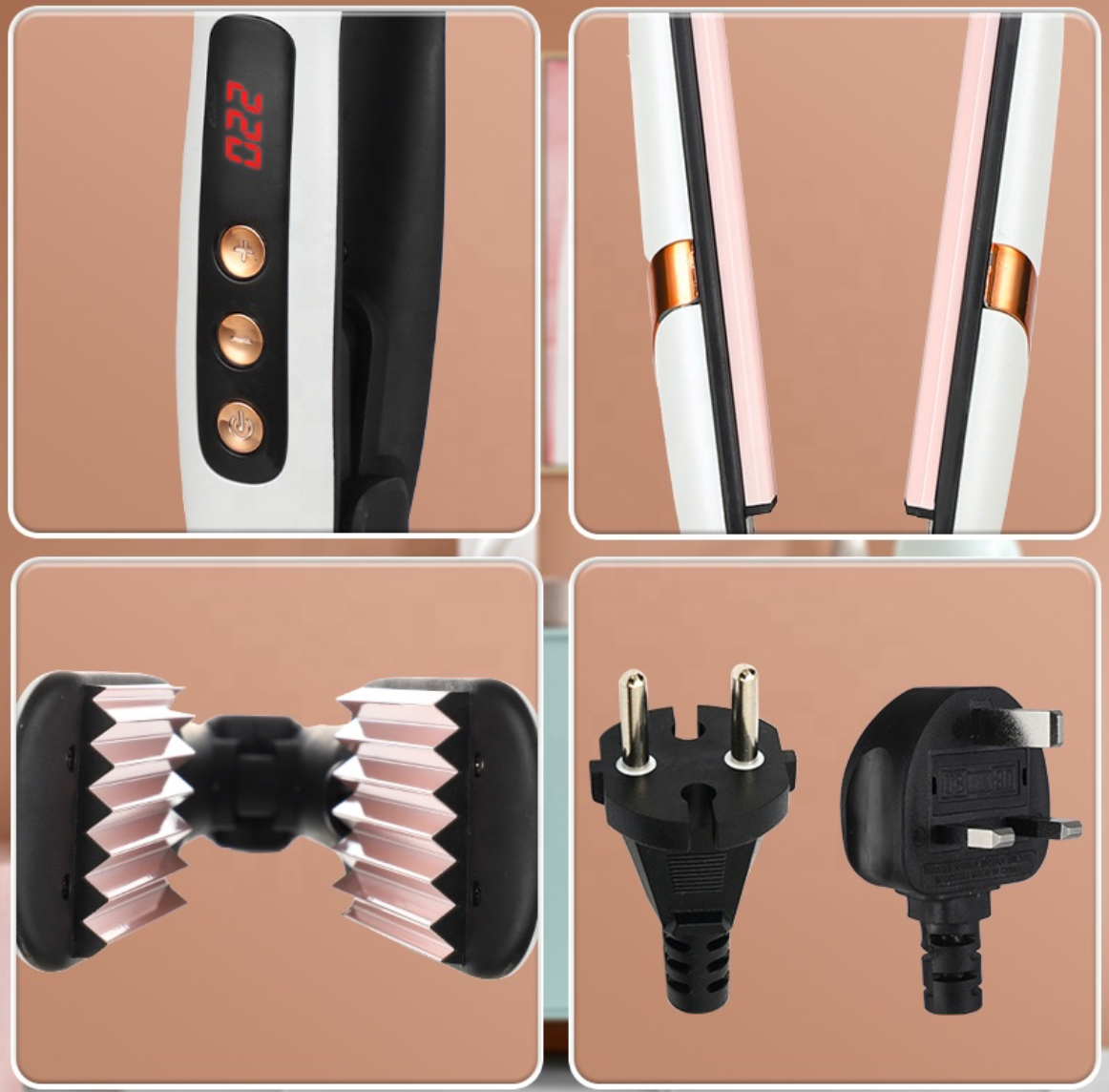 WINNING STAR ST-5704 – Fer à Friser / Crimper Professionnel 175W