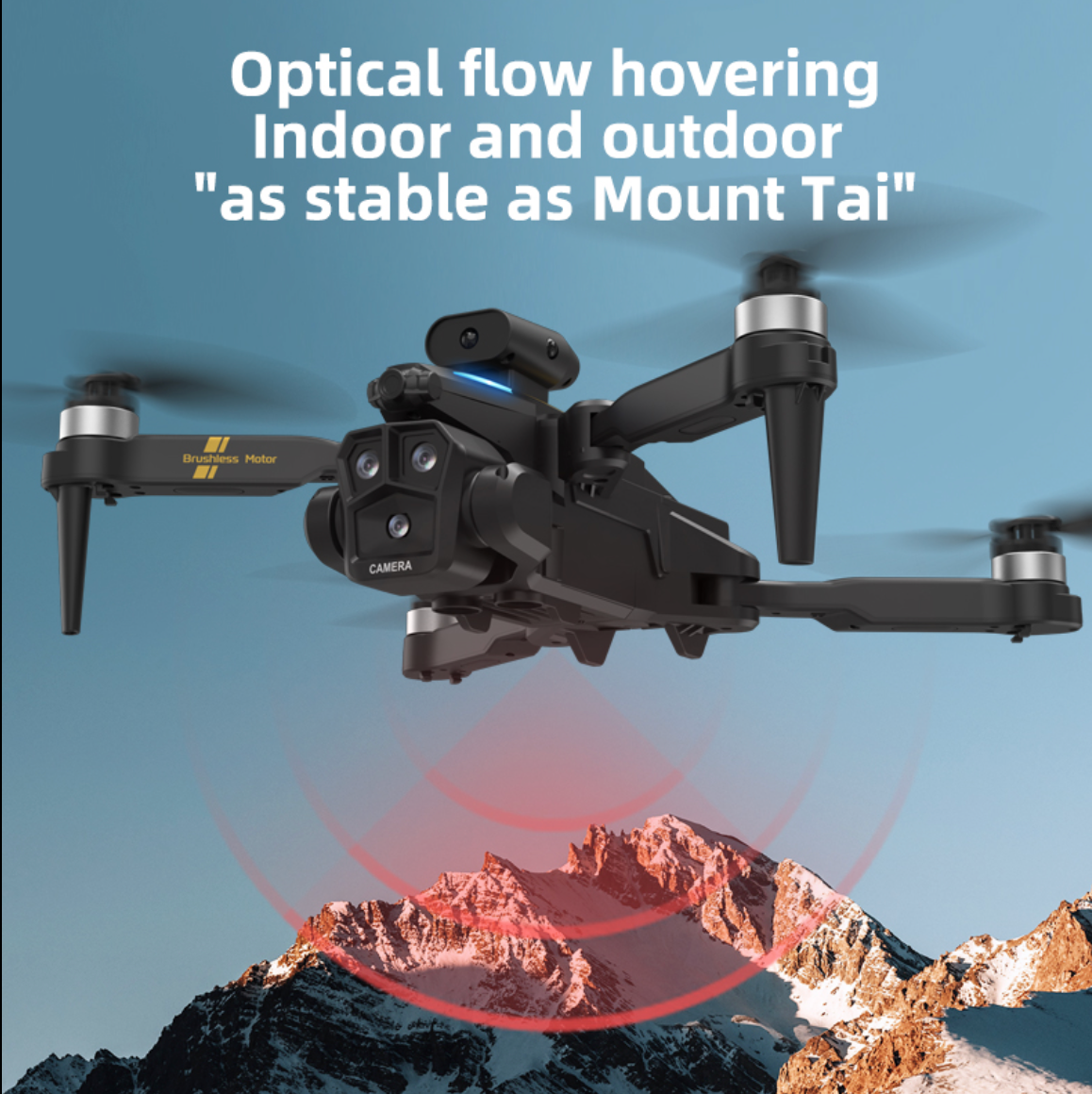 CIOS Aerial Drone – Drone Pliable Haute Définition avec Caméra & WiFi