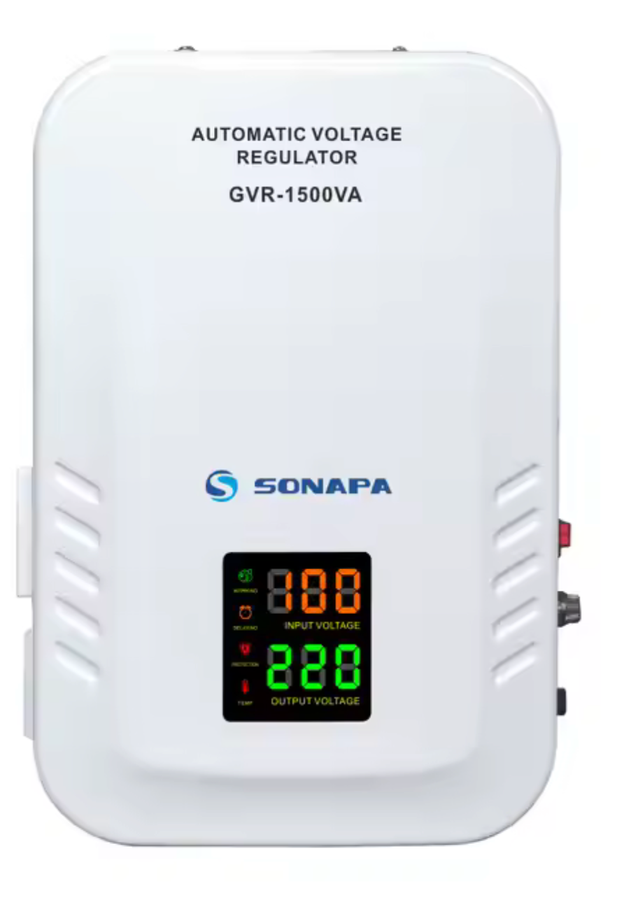 Régulateur de Tension Automatique YAKI 3000 VA – Écran Digital