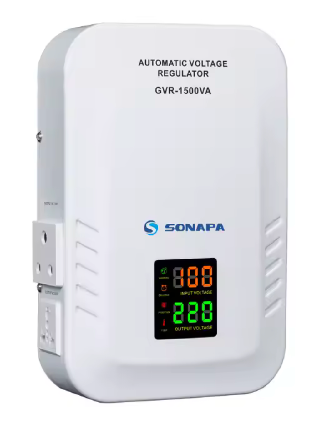 Régulateur de Tension Automatique YAKI 3000 VA – Écran Digital