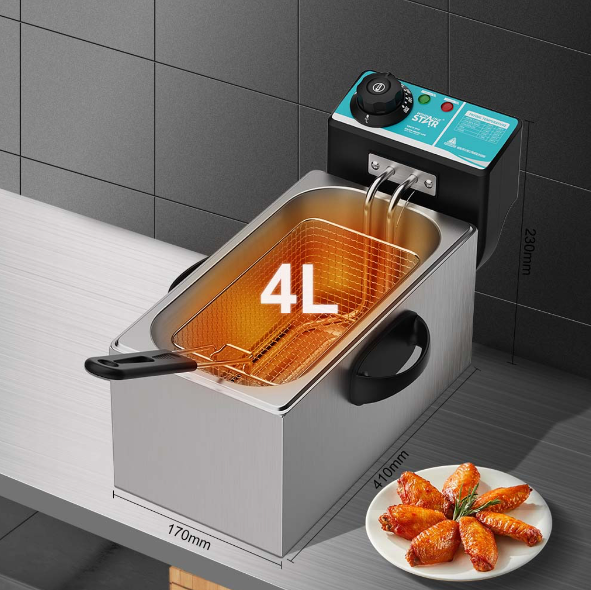 FRITEUSE ÉLECTRIQUE WINNING STAR ST-9203