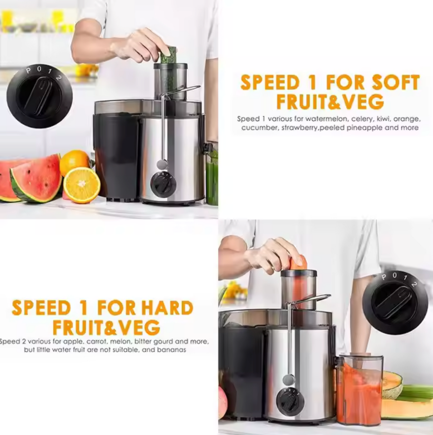 Extracteur de Jus SOKANY 500W