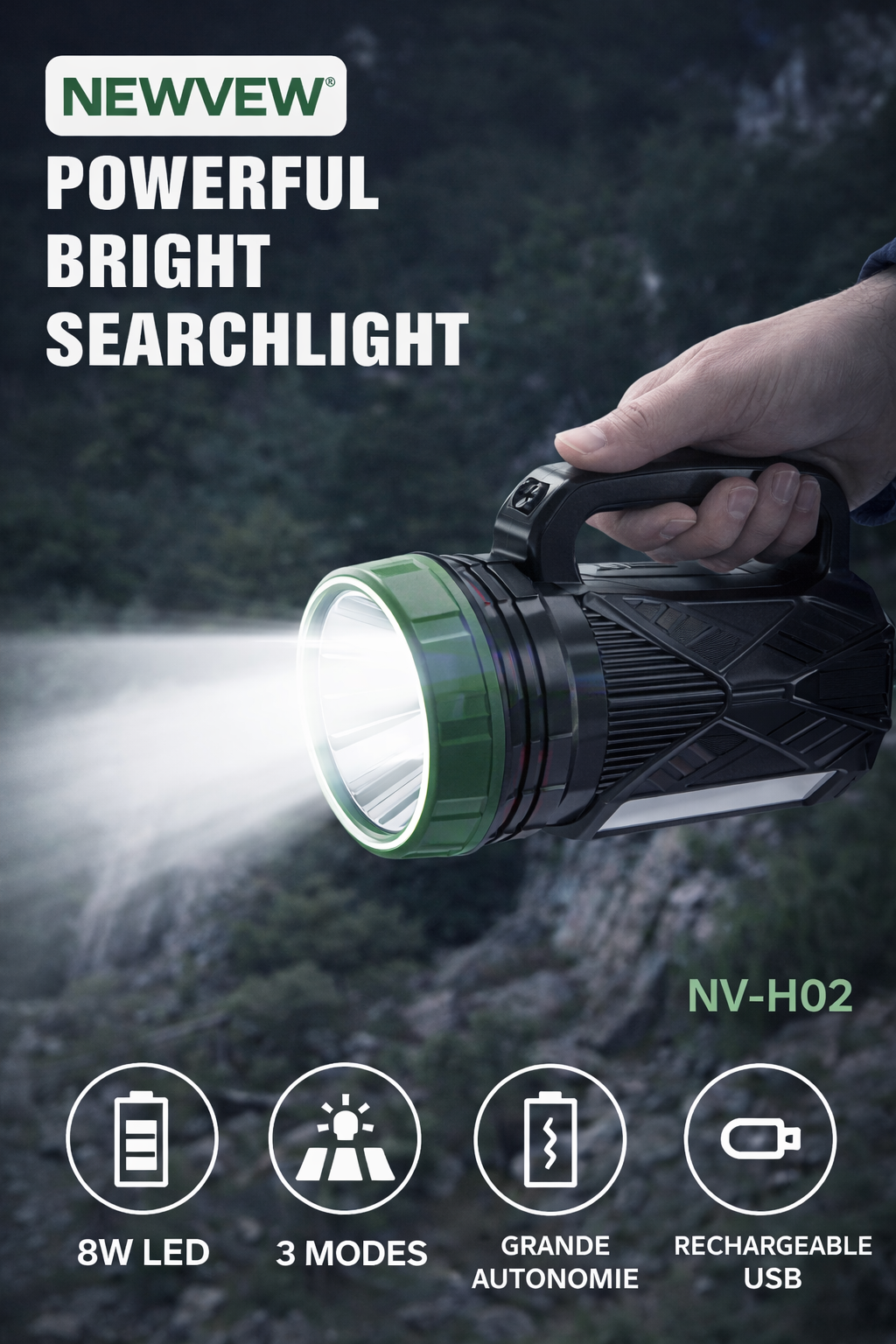Lampe torche Puissante NEWNEW