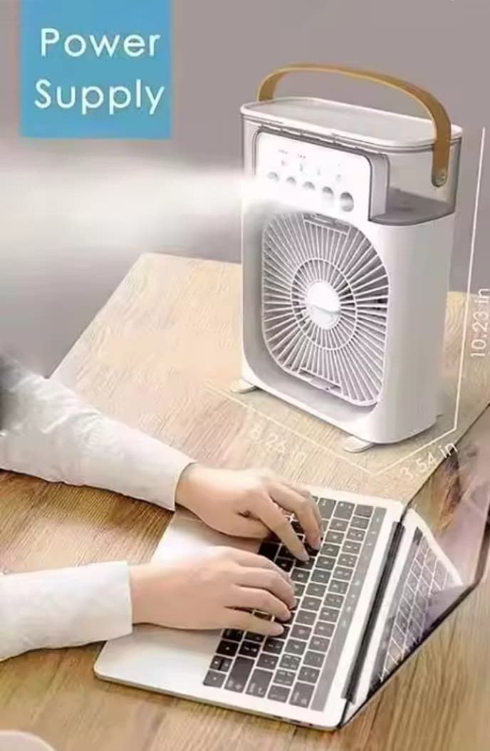 Mini Climatiseur Ventilateur - Fraîcheur Instantanée avec Glace