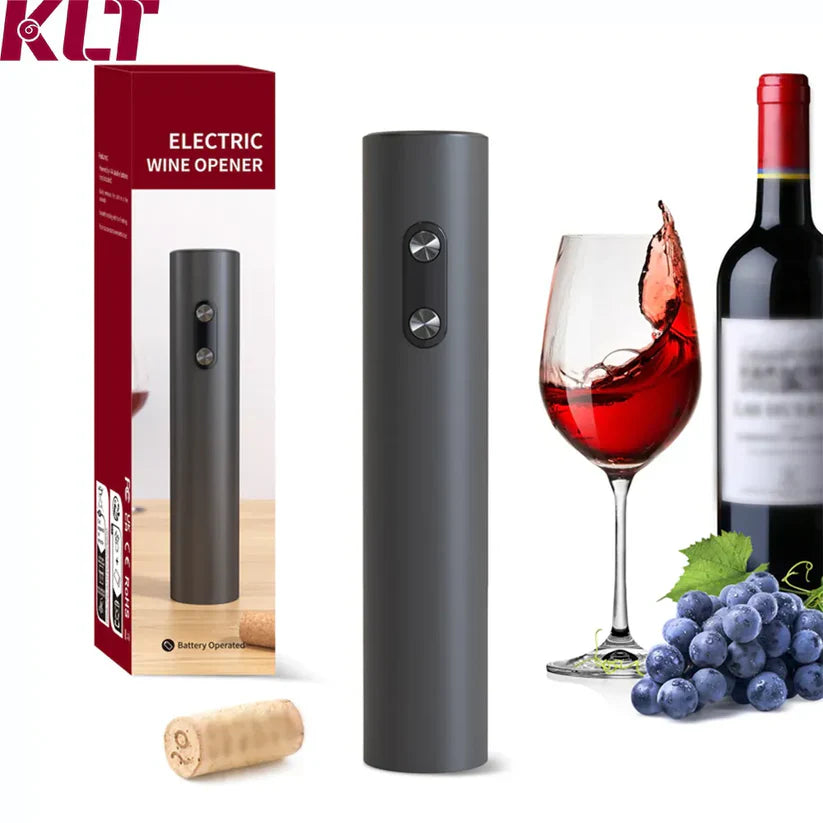 🖤 Tire-Bouchon Électrique Rechargeable – Ouvrez vos bouteilles de vin en 6 secondes !