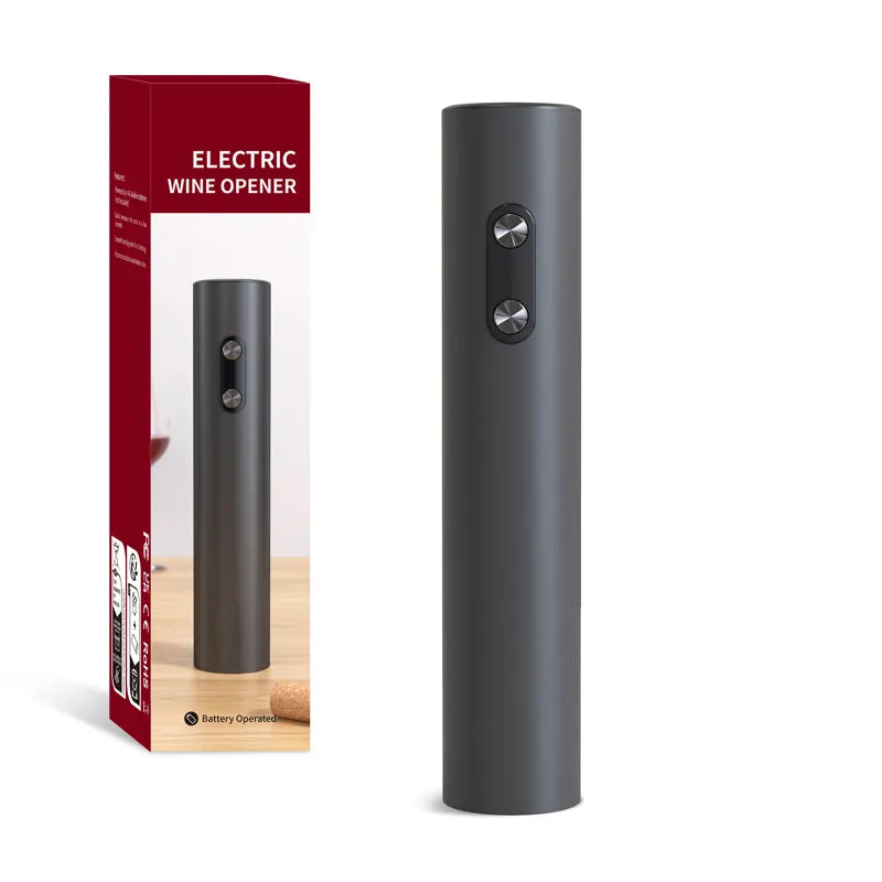 🖤 Tire-Bouchon Électrique Rechargeable – Ouvrez vos bouteilles de vin en 6 secondes !
