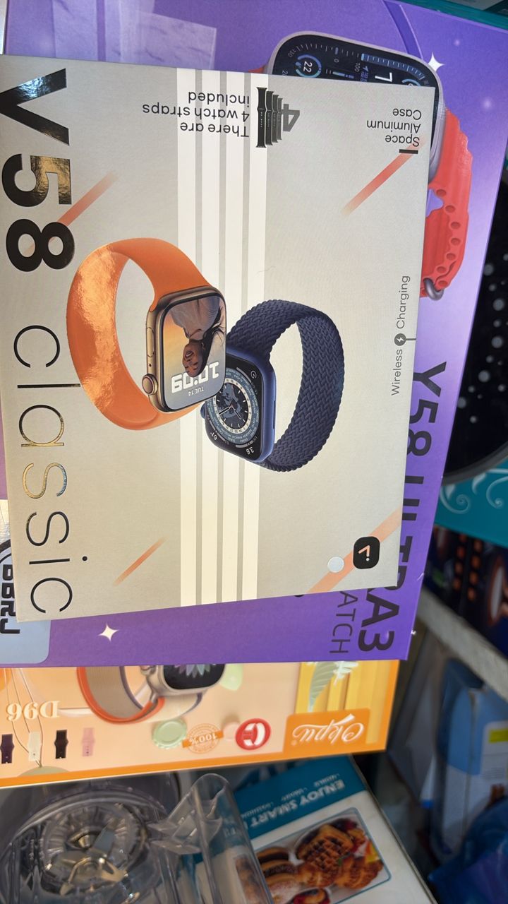 🛍️ Montre Connectée Y58 Classic – Élégance, Technologie et Confort au Quotidien