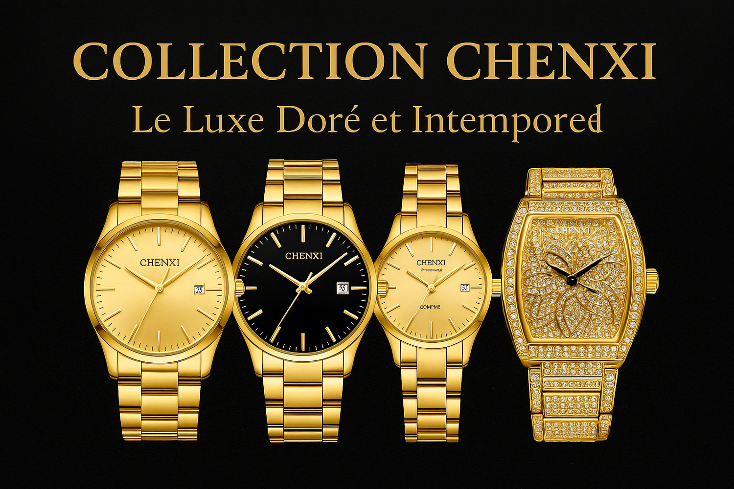 💫 Collection CHENXI – Le Charme du Luxe Doré
