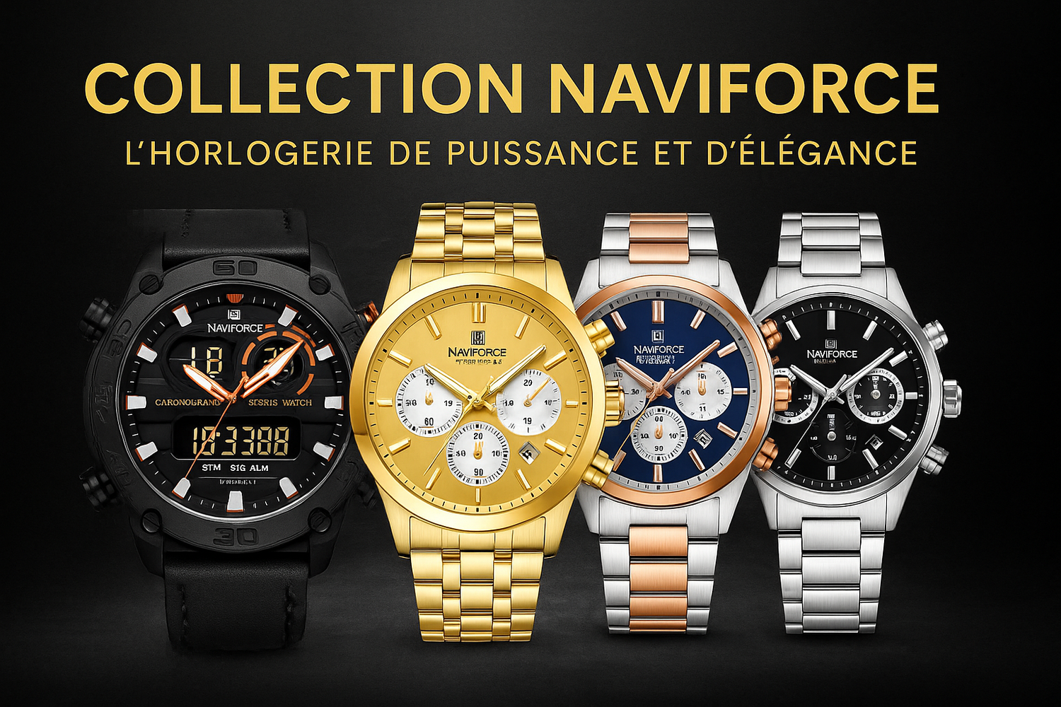 Collection NAVIFORCE – Puissance, Style et Précision