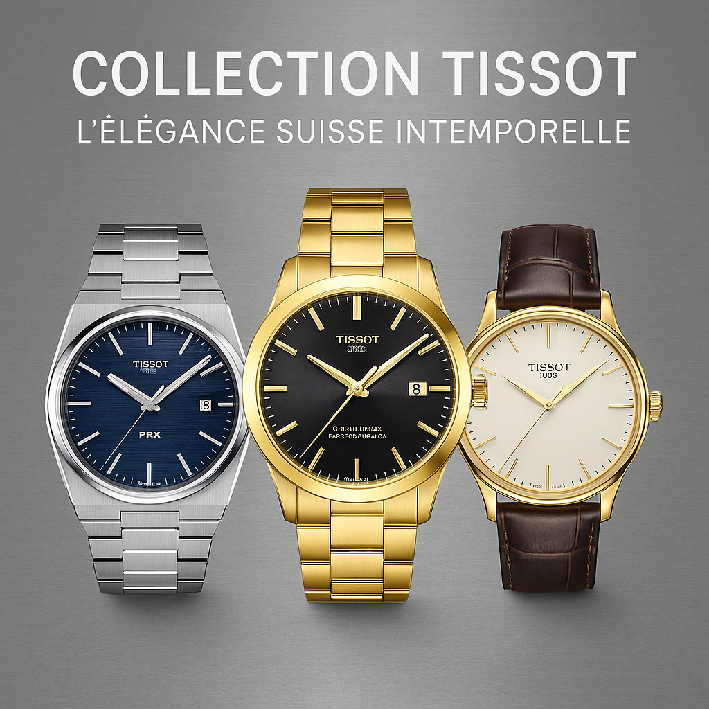 🕰️ Collection TISSOT – L’élégance suisse à votre poignet