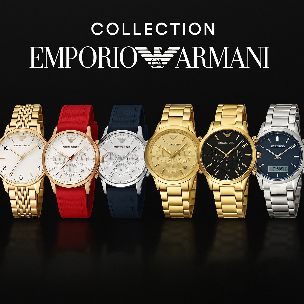 🕰️ Collection Emporio Armani – Le Luxe Italien au Poignet