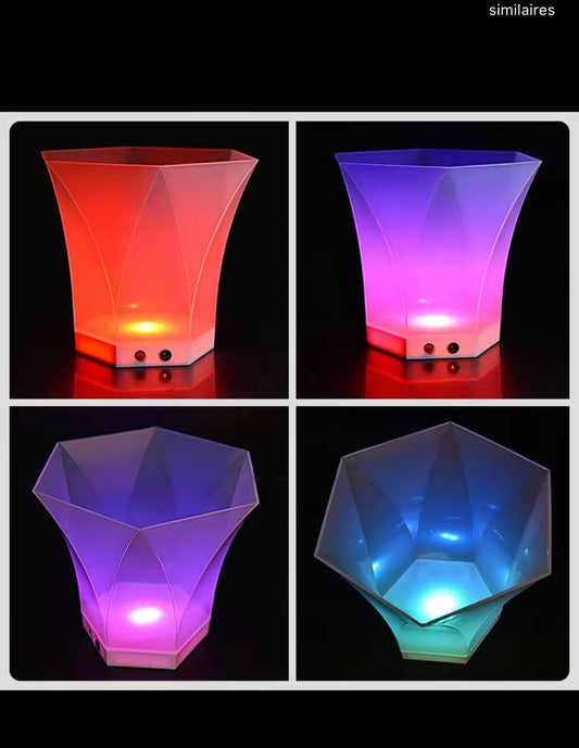 Seau Lumineux Multicolore