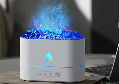 🔥 Diffuseur d'Arômes à Effet Flamme – Élégance & Bien-être chez vous