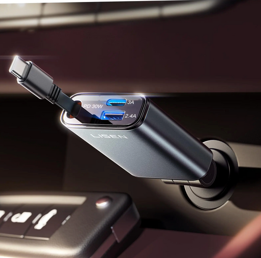 🚗 Chargeur Voiture 5-en-1 Super Fast Q9 – 120W