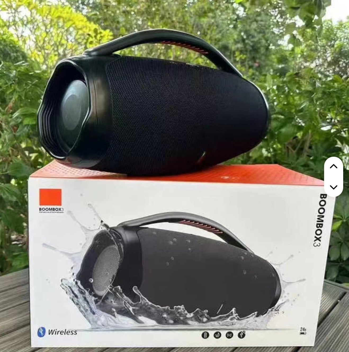 🔊 Enceinte Bluetooth boombox