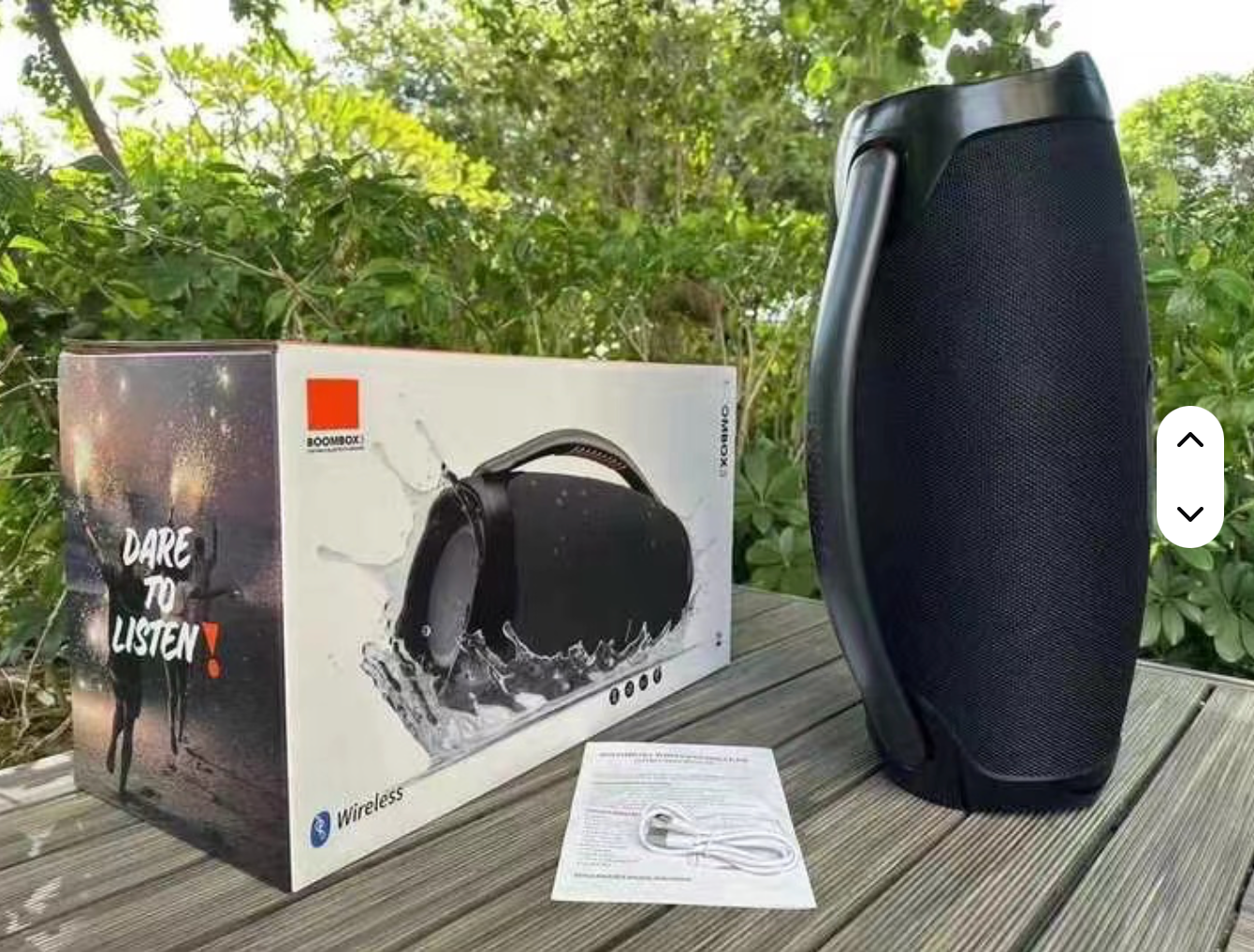 🔊 Enceinte Bluetooth boombox
