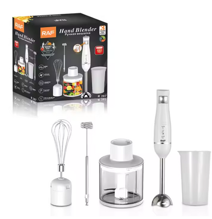 🥣 Mixeur Plongeant Électrique 5 en 1 – L'Indispensable Pour Une Cuisine Facile et Rapide ! ⚡