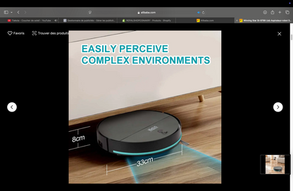 Aspirateur Robot Intelligent Winning Star – Le Nettoyage Automatisé à Petit Prix