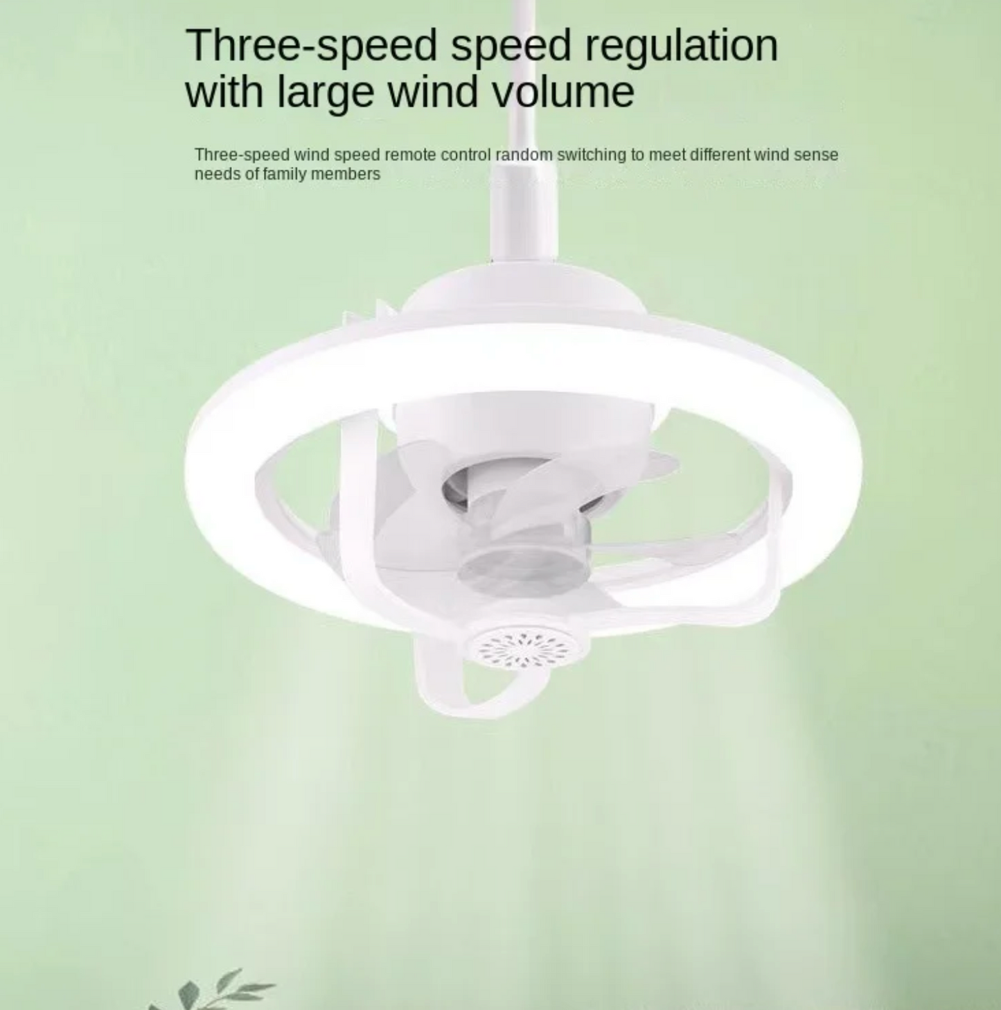 🌪️ Ventilateur LED 360° avec Aromathérapie – Lumière, Fraîcheur et Parfum en Un Seul Appareil !