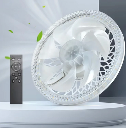 Ventilateur plafonnier 2en1