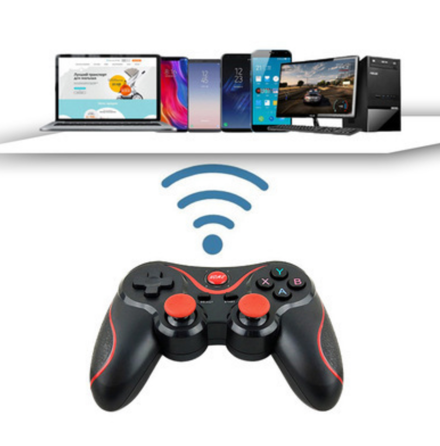 Manette de Jeu Sans Fil V8 🎮📱🕹️