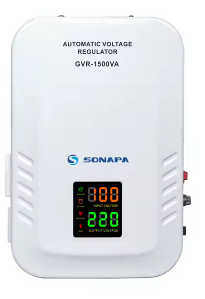 Régulateur de Tension Automatique YAKI 3000 VA – Écran Digital