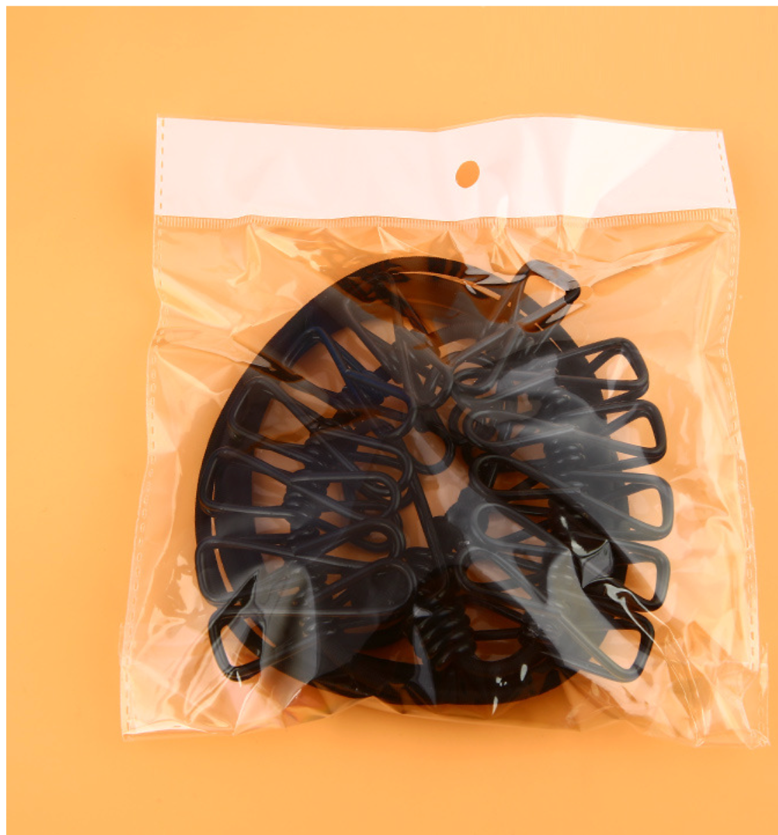 CORDE À SÉCHER  AVEC PINCES INTÉGRÉES