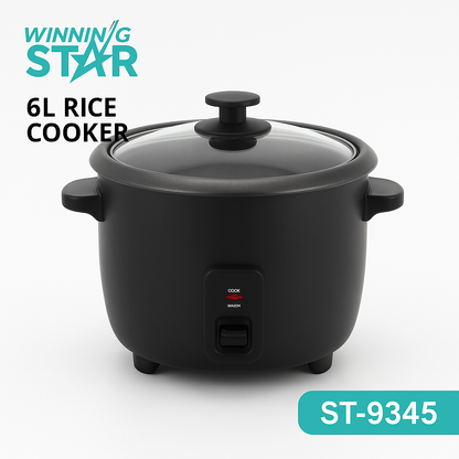 Cuiseur de Riz Winning Star 6L – Le Choix Parfait pour un Riz Délicieux à Chaque Fois !