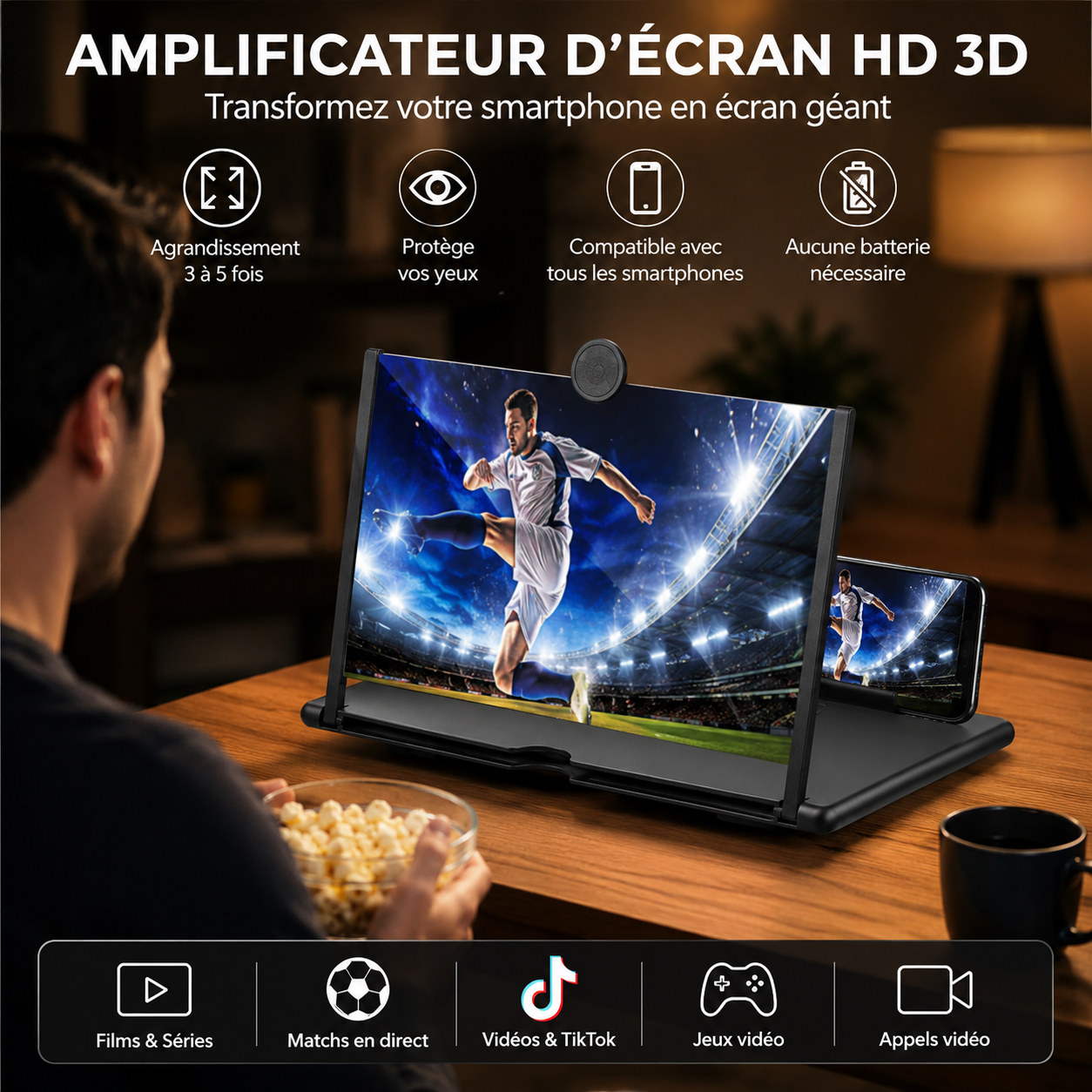Amplificateur d'Écran HD