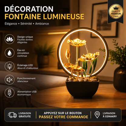 Fontaine Décorative Lotus
