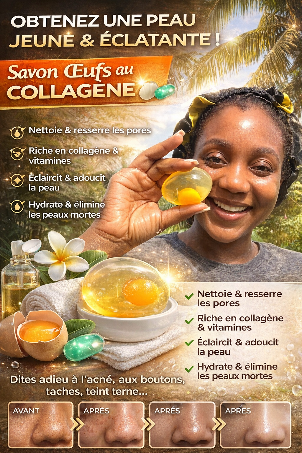 SAVON OEUF COLLAGEN