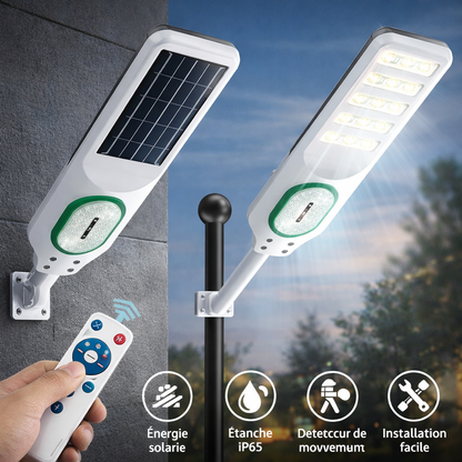 Lampe Solaire LED Intelligente avec Télécommande