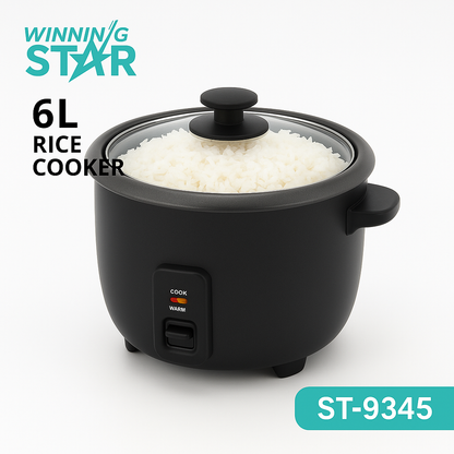 Cuiseur de Riz Winning Star 6L – Le Choix Parfait pour un Riz Délicieux à Chaque Fois !