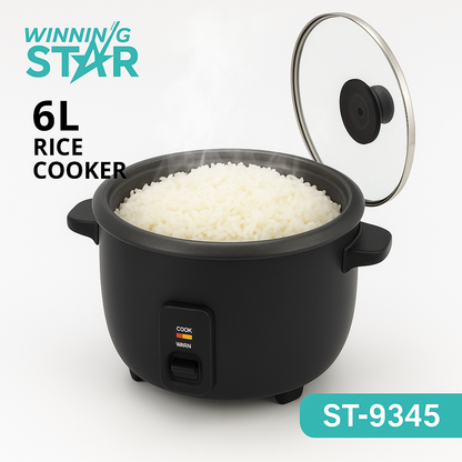 Cuiseur de Riz Winning Star 6L – Le Choix Parfait pour un Riz Délicieux à Chaque Fois !
